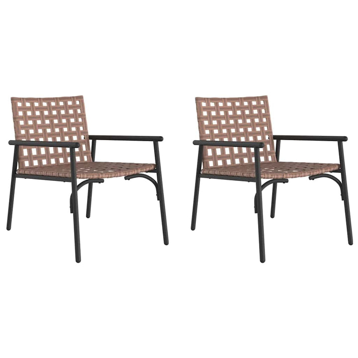 Have Stol 2 stk. Brun polyrattan