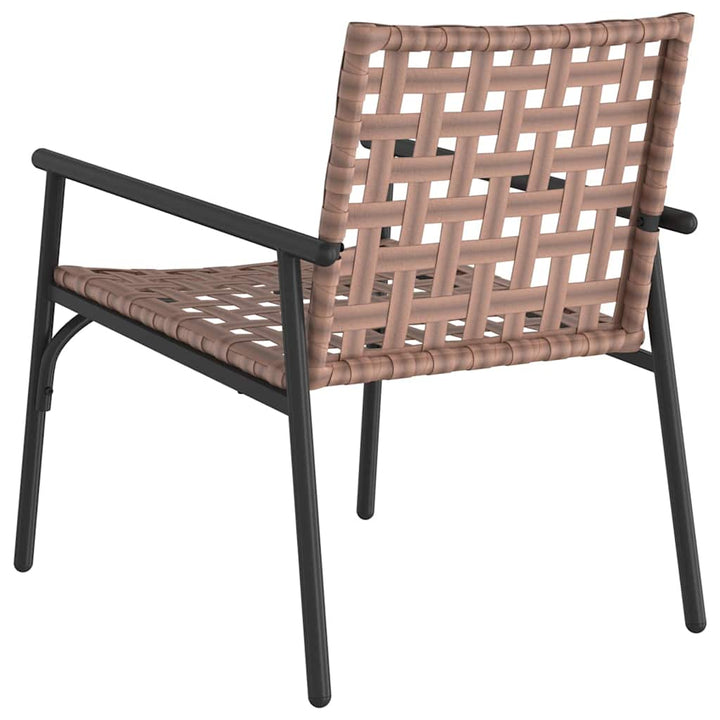 Have Stol 2 stk. Brun polyrattan