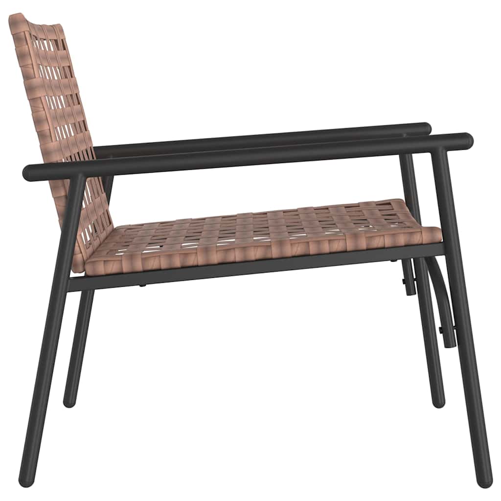 Have Stol 2 stk. Brun polyrattan