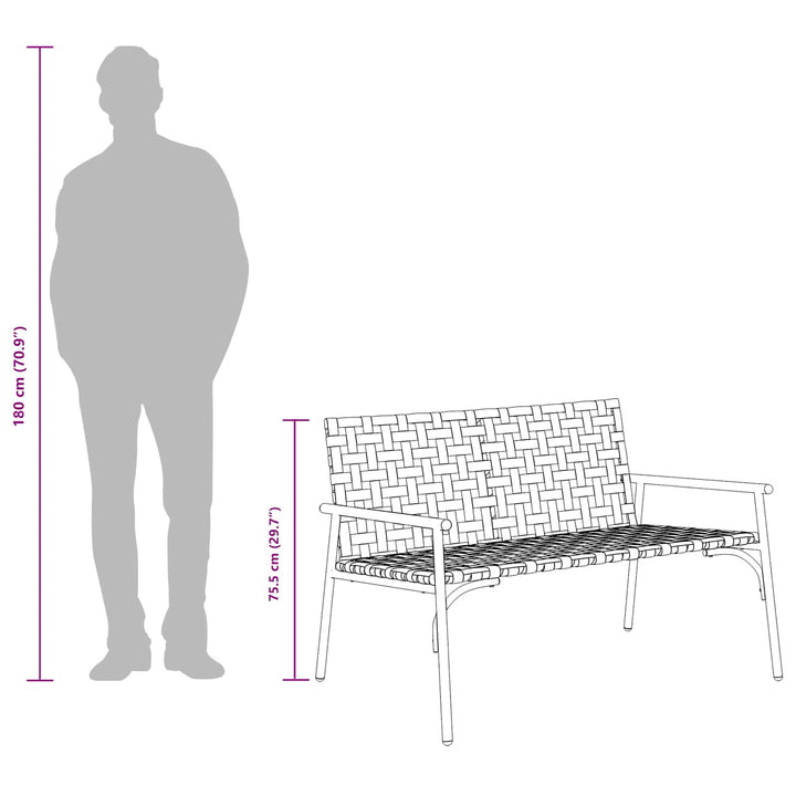 Have Stol Brun polyrattan