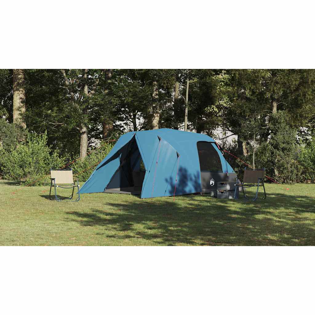 Dome telt til 4 personer med tag Blå 455 x 252 x 178 cm