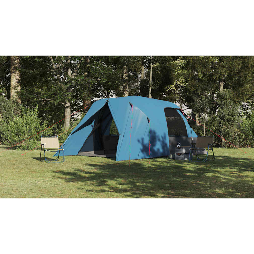 Dombet 6-personer med tag med opbevaring Blå 500 x 314 x 206 cm