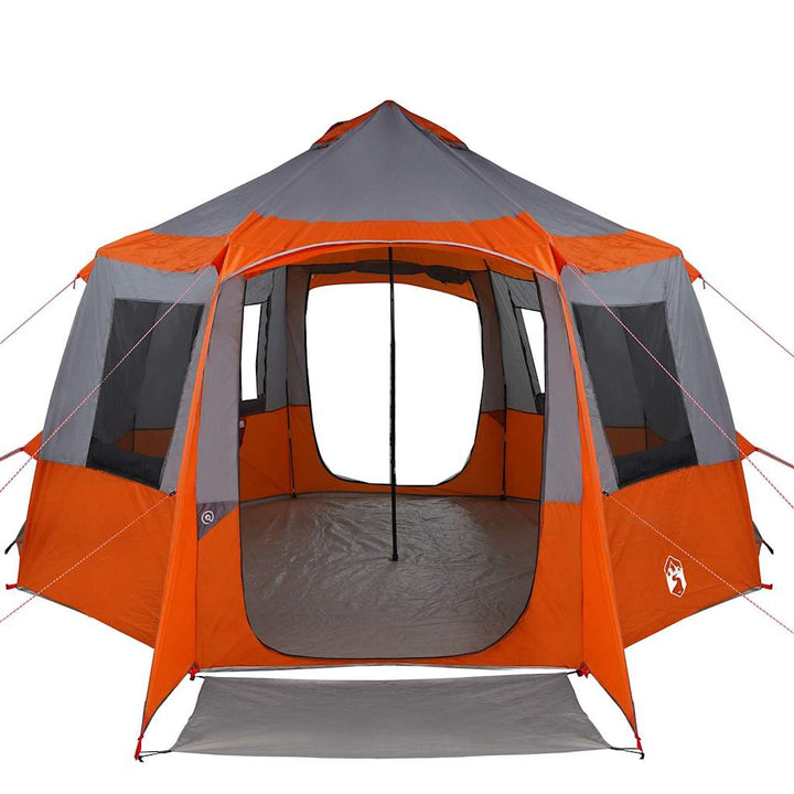 Cabin tent til 12 personer 10 personer Grå og orange