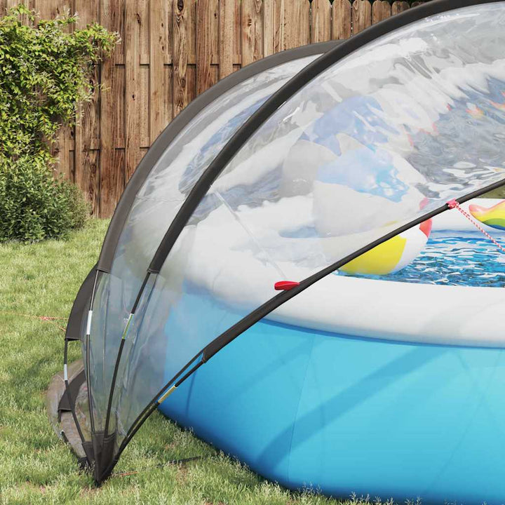 Pool Dome 336 x 322 x 160 cm PVC Transparent