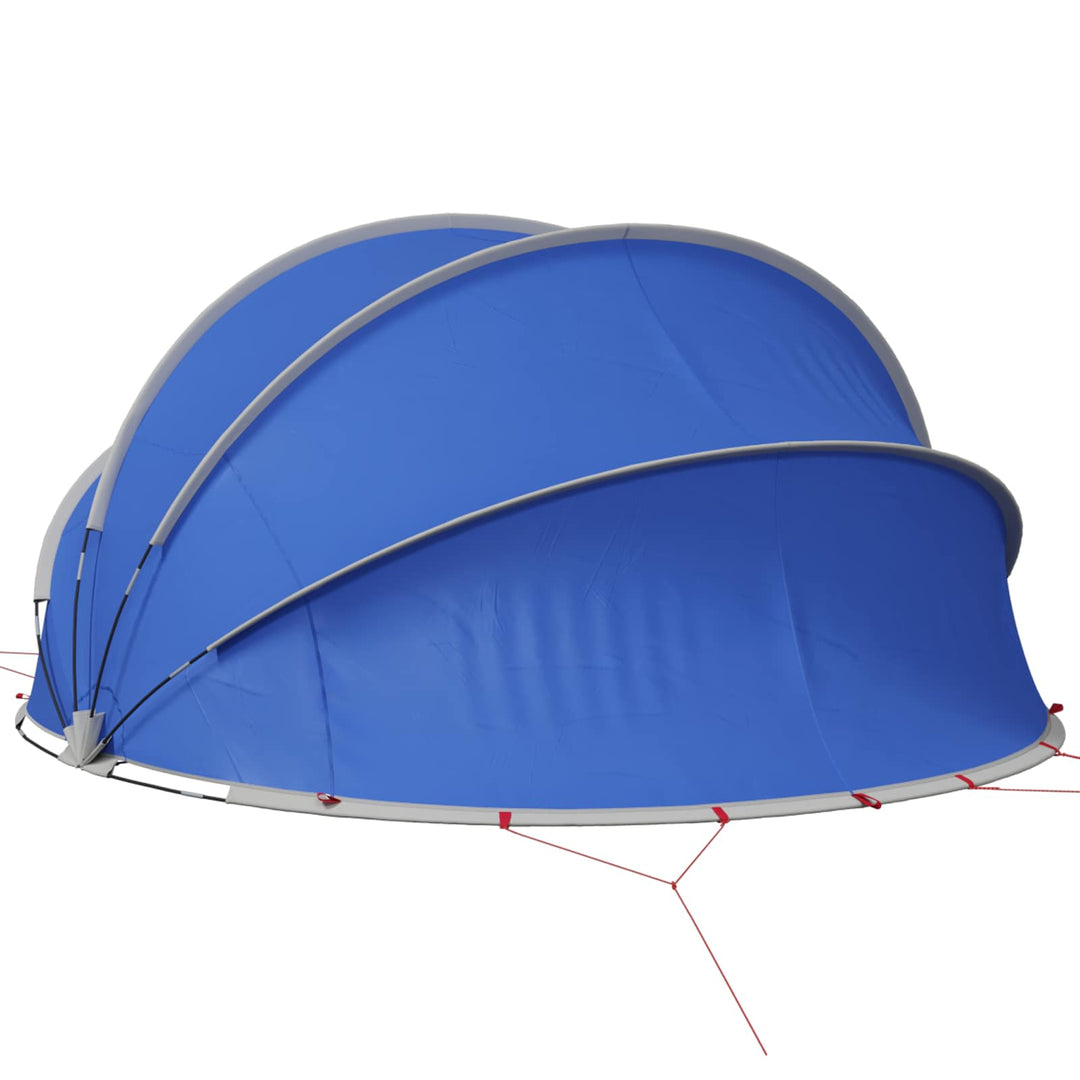 Pool Dome 405 x 405 x 192 cm 185T polyester med PU-belægning