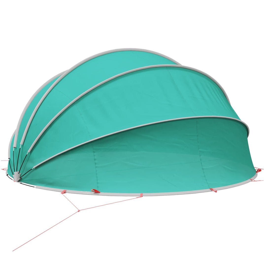 Pool Dome 430 x 430 x 210 cm 185T polyester med PU-belægning