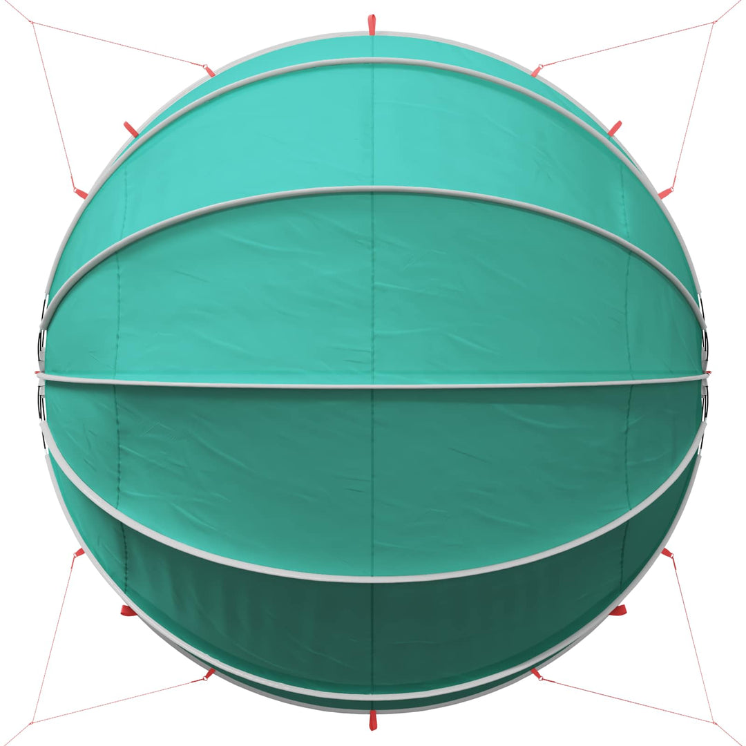 Pool Dome 430 x 430 x 210 cm 185T polyester med PU-belægning
