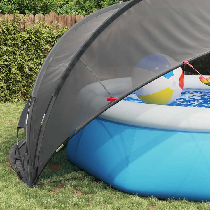 Pool Dome Sort 430 x 430 x 210 cm