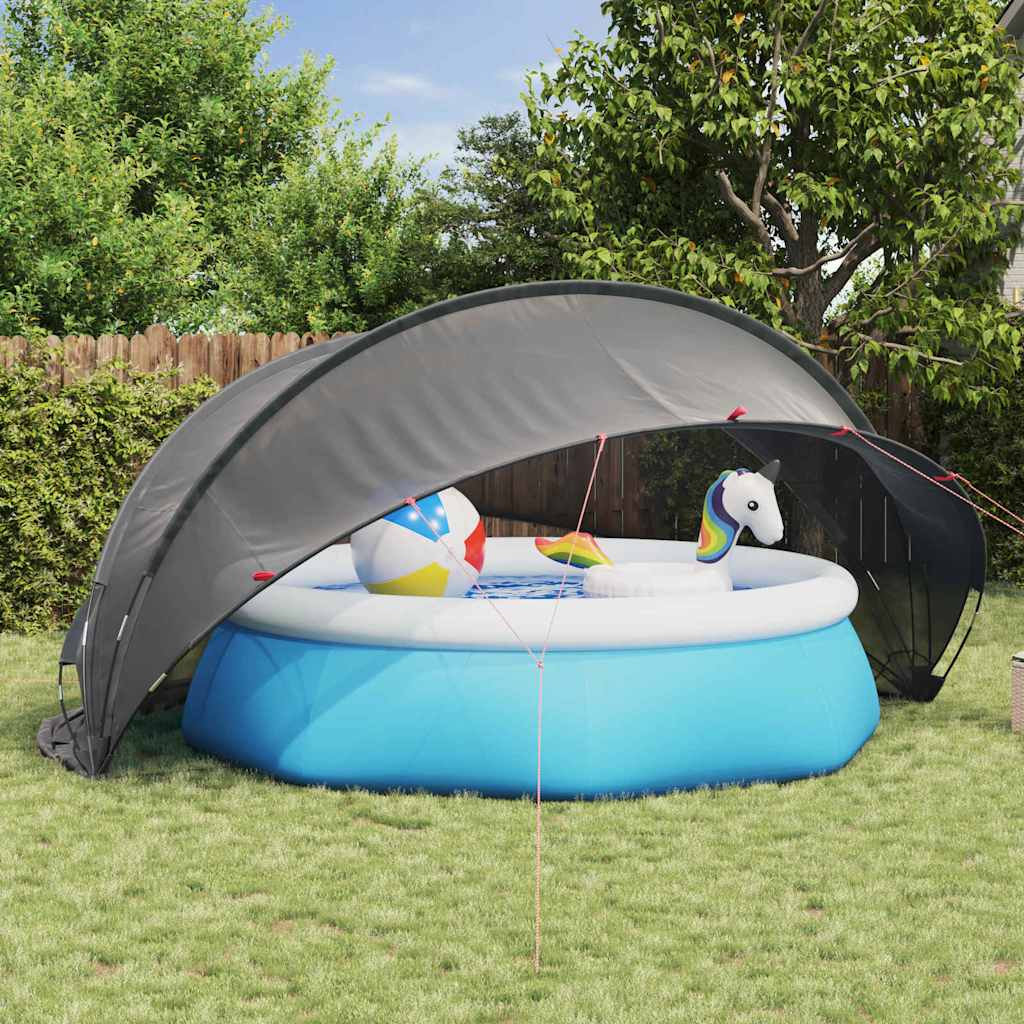 Pool Dome Sort 430 x 430 x 210 cm