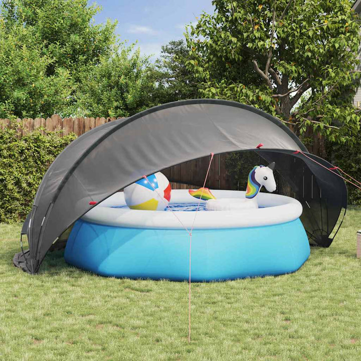 Pool Dome Sort 430 x 430 x 210 cm