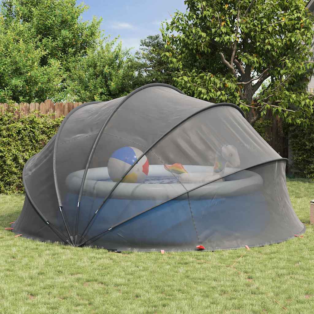 Pool Dome Sort 430 x 430 x 210 cm