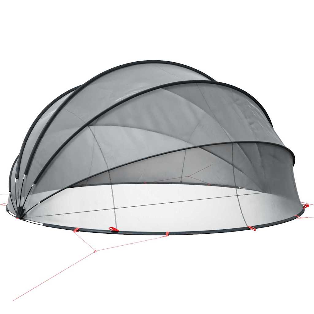 Pool Dome Sort 430 x 430 x 210 cm