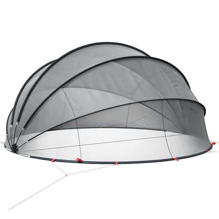 Pool Dome Sort 430 x 430 x 210 cm