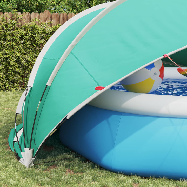 Pool Dome 472 x 460 x 229 cm 185T polyester med PU-belægning
