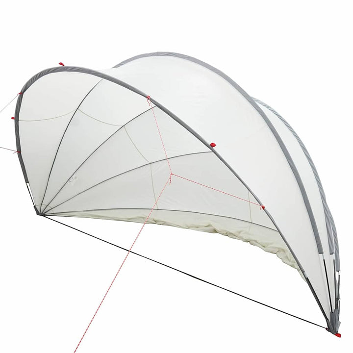 Pool Dome Grå og orange 472 x 460 x 229 cm