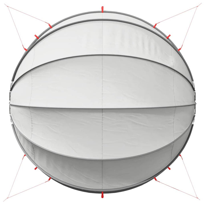 Pool Dome 500 x 500 x 236 cm 185T polyester med PU-belægning