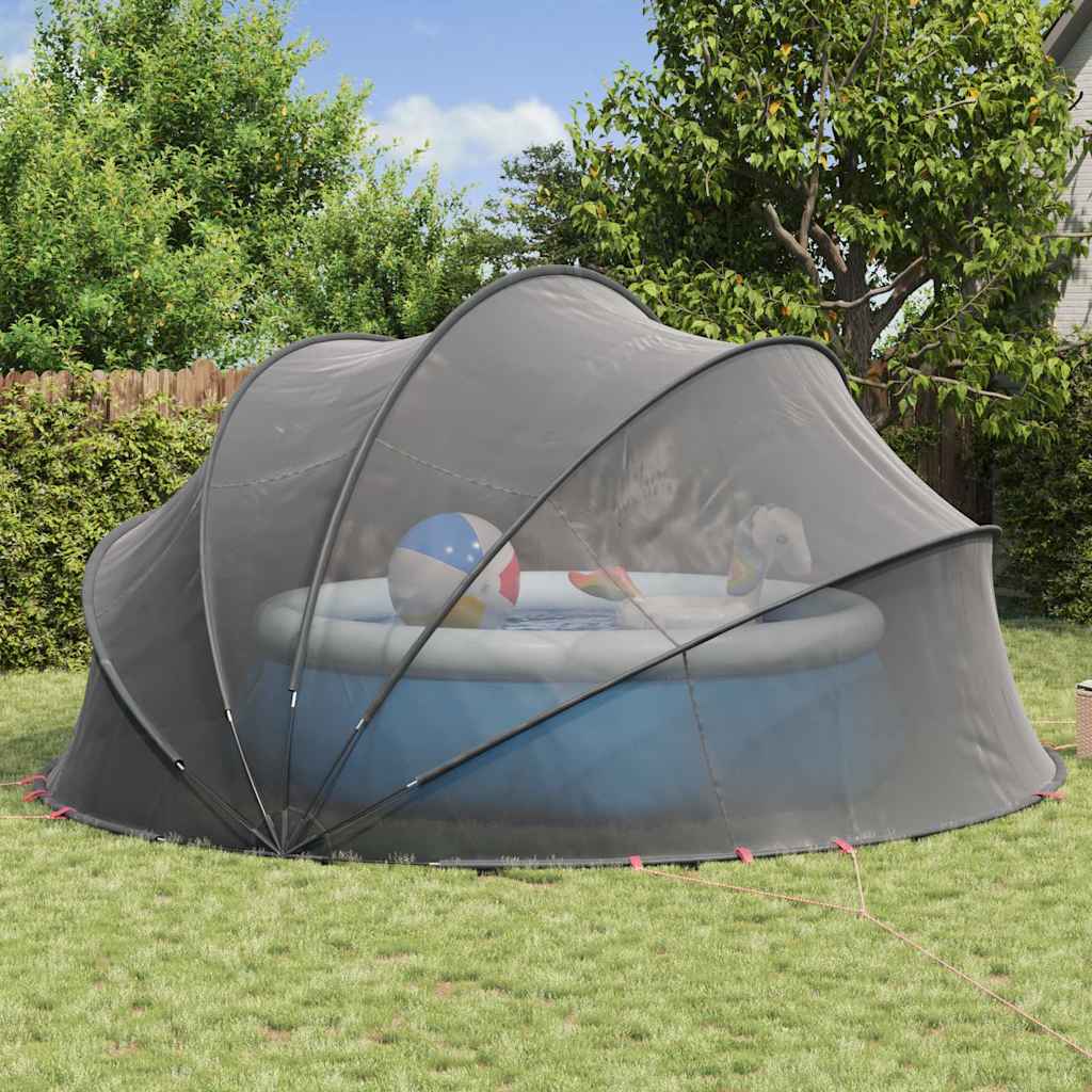 Pool Dome 546 x 516 x 250 cm 185T polyester med PU-belægning