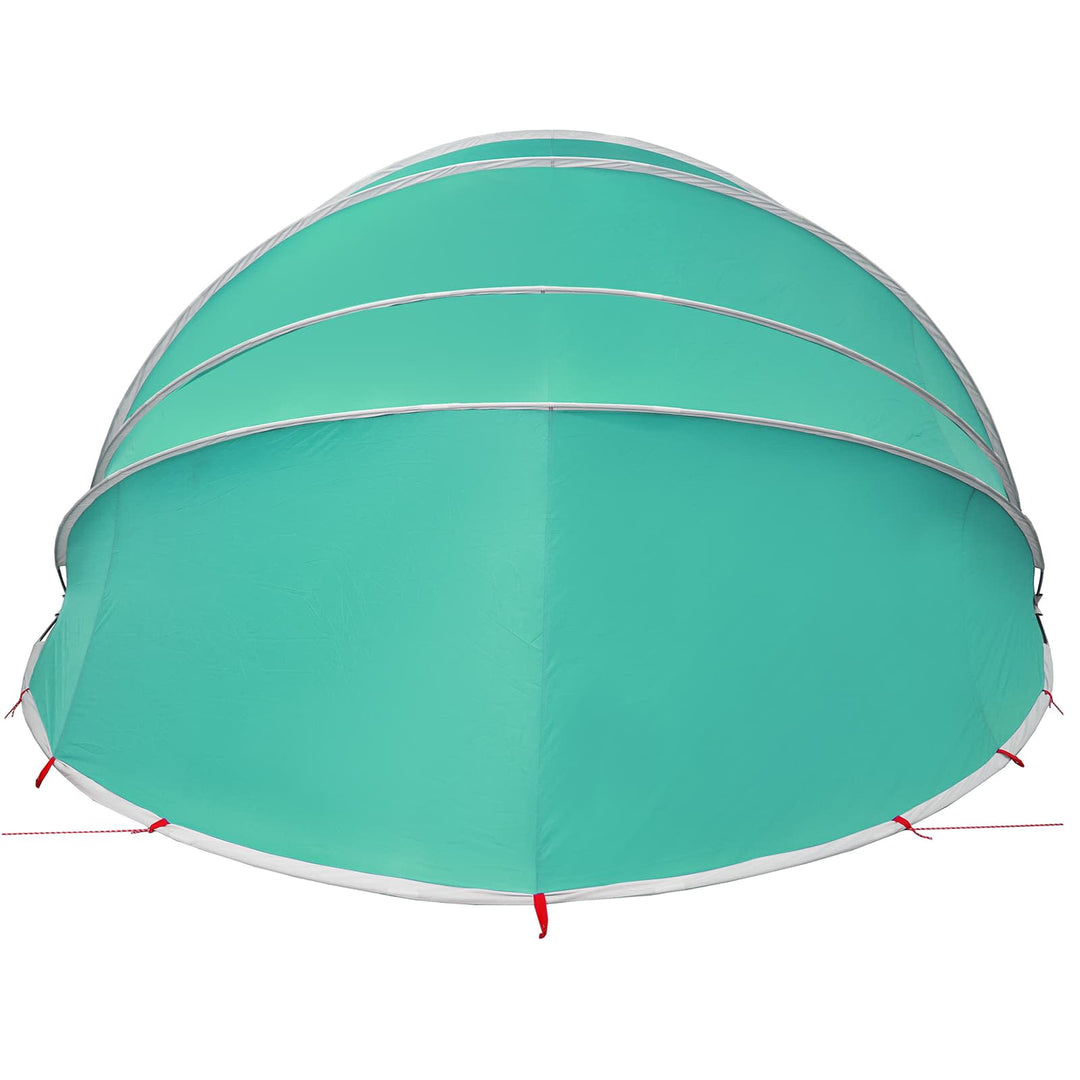 Pool Dome 592 x 590 x 275 cm 185T polyester med PU-belægning