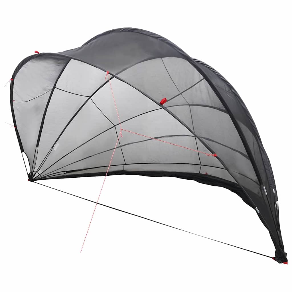 Pool Dome 592 x 590 x 275 cm 185T polyester med PU-belægning
