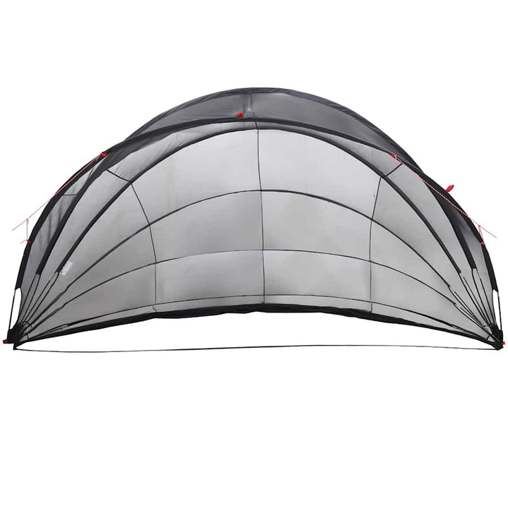 Pool Dome 592 x 590 x 275 cm 185T polyester med PU-belægning