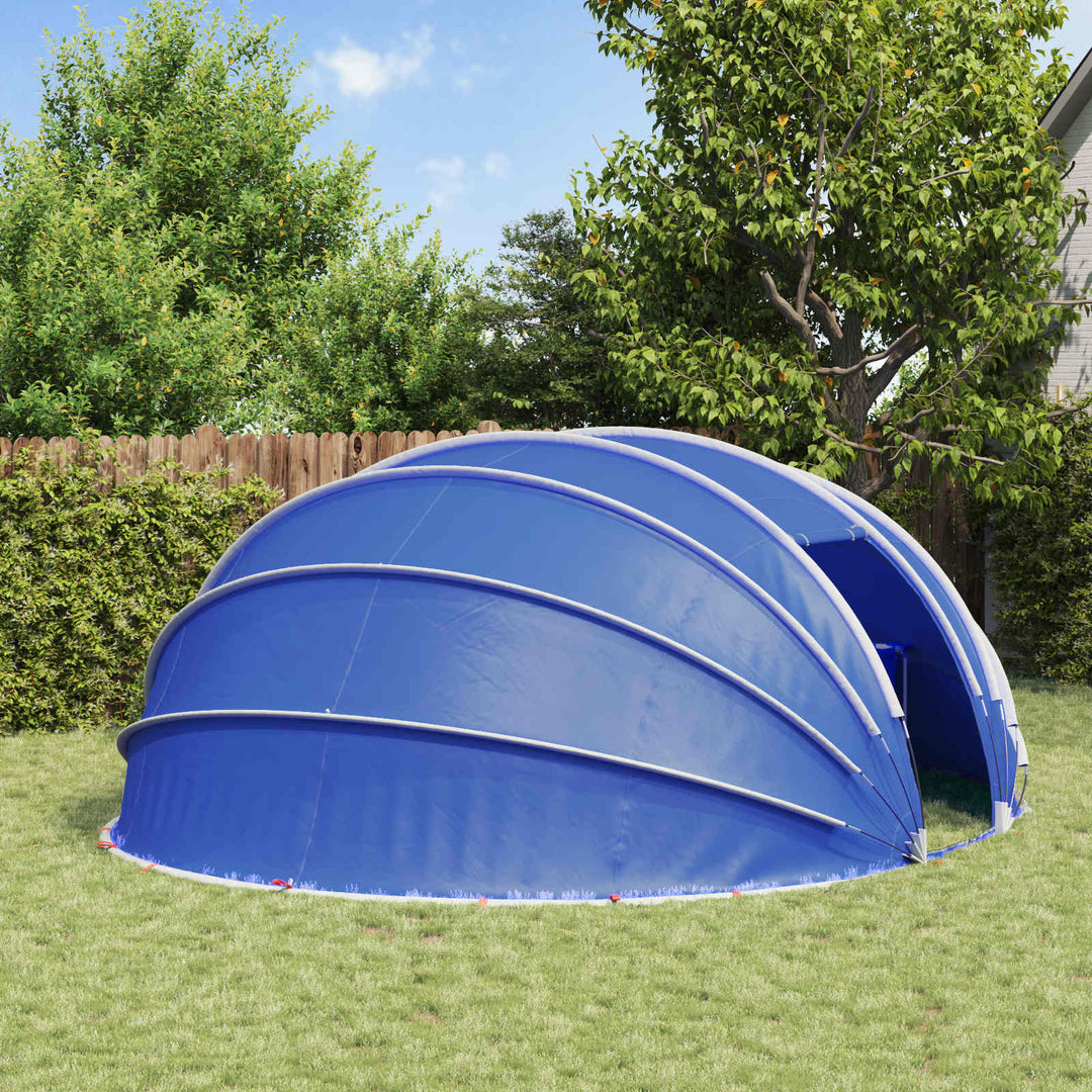 Pooltelt Dome 538 x 440 x 204 cm Azure Blue