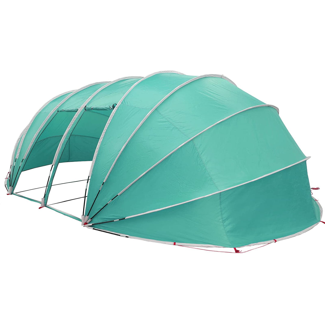 Pooltelt Dome 538 x 440 x 204 cm Havgrøn