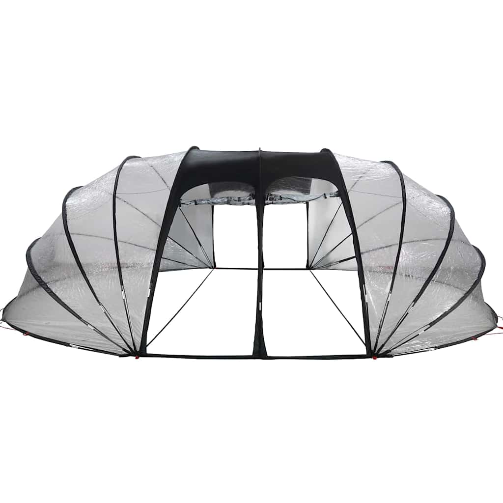 Pooltelt Dome Transparent 640 x 432 x 205 cm PVC