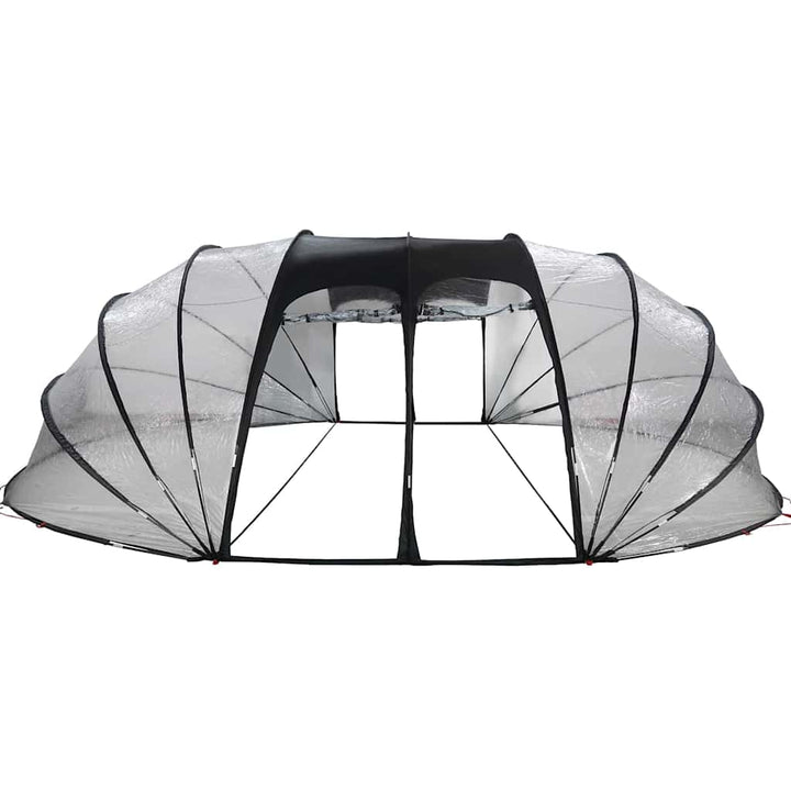 Pooltelt Dome Transparent 640 x 432 x 205 cm PVC