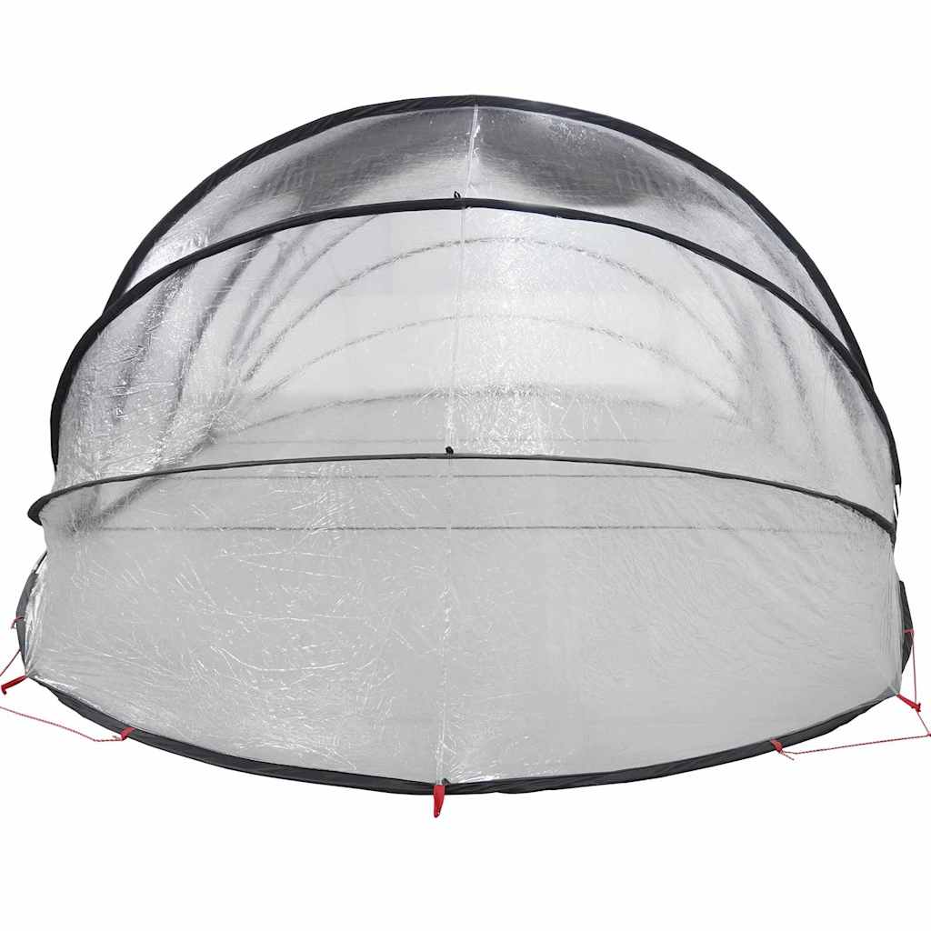 Pooltelt Dome Transparent 640 x 432 x 205 cm PVC
