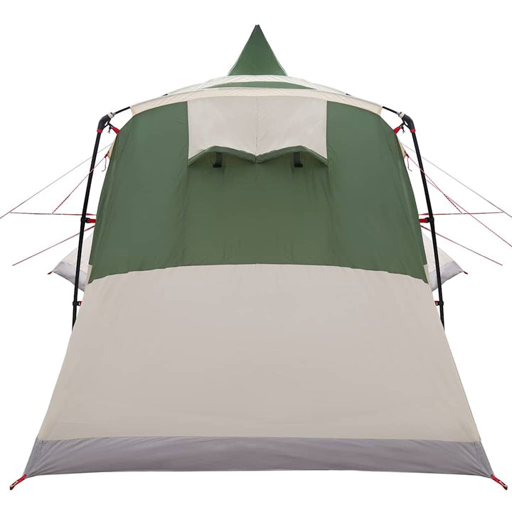 Teepee Telt 8-Personer med tag Grøn 720 x 465 x 295 cm