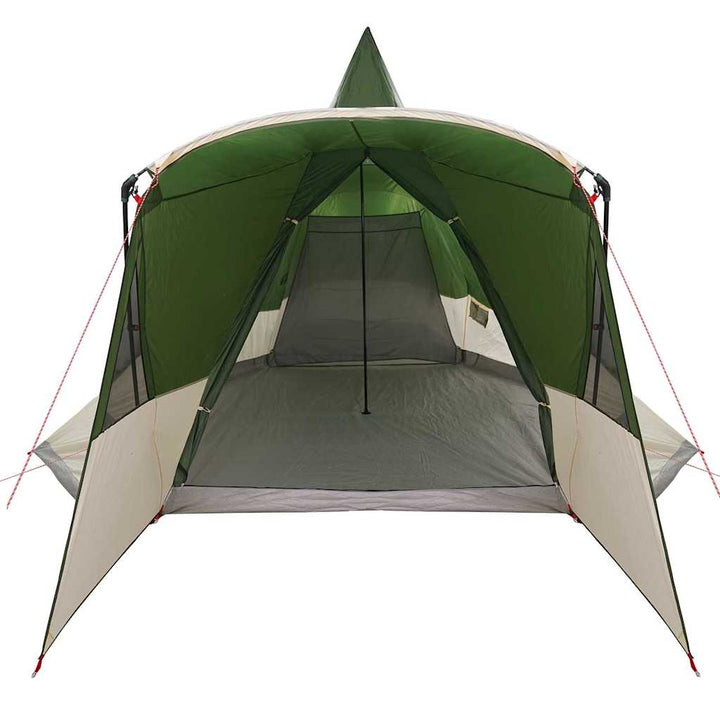 Teepee Telt 8-Personer med tag Grøn 720 x 465 x 295 cm