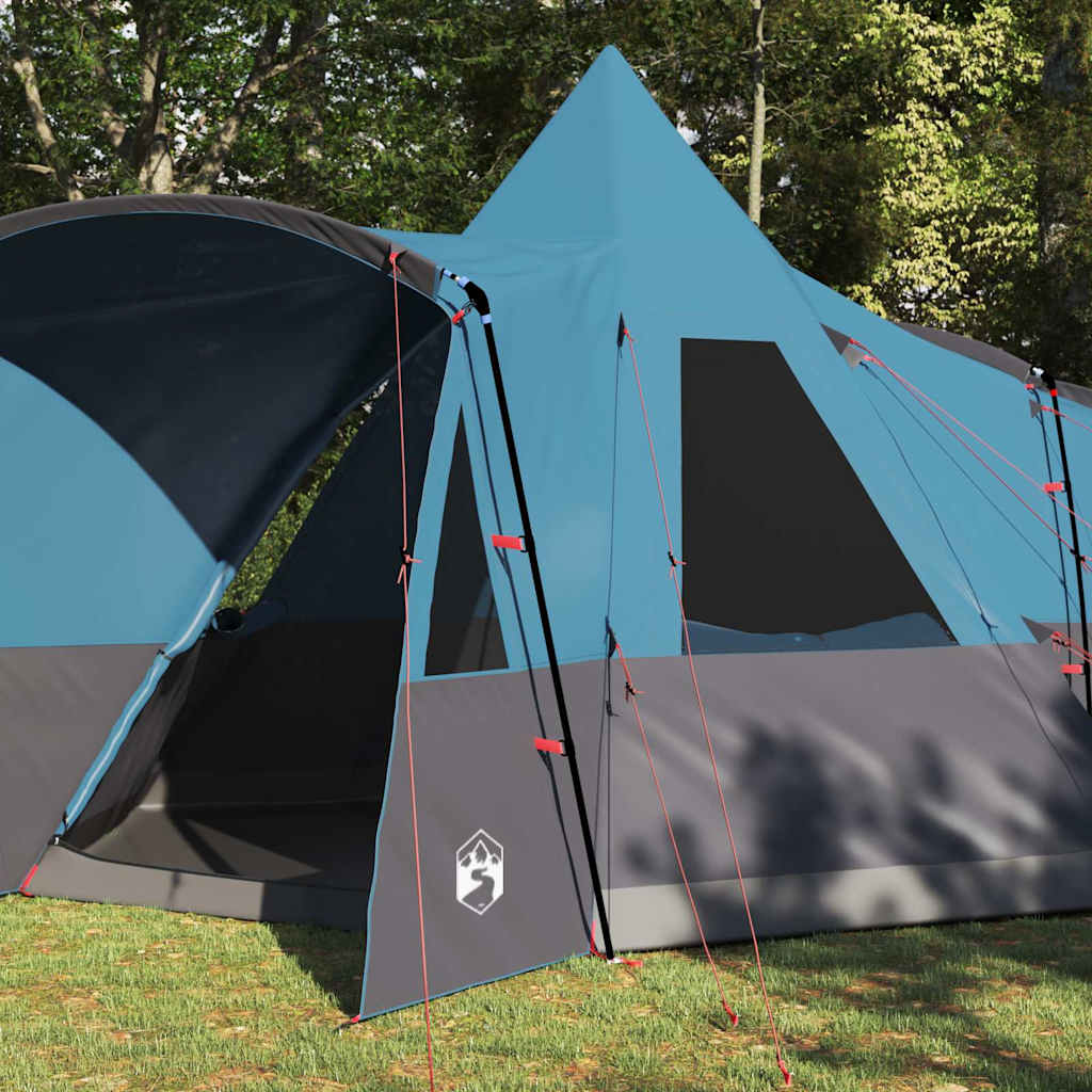 Teepee Telt 8-Personer med tag Blå 720 x 465 x 295 cm