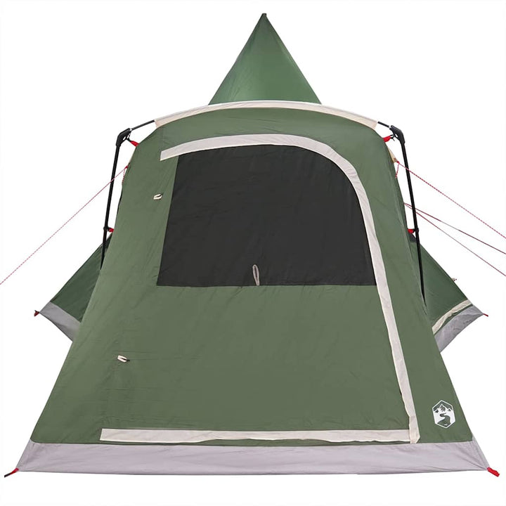 Teepee Telt til 5 Personer med tag Grøn 545 x 450 x 295 cm