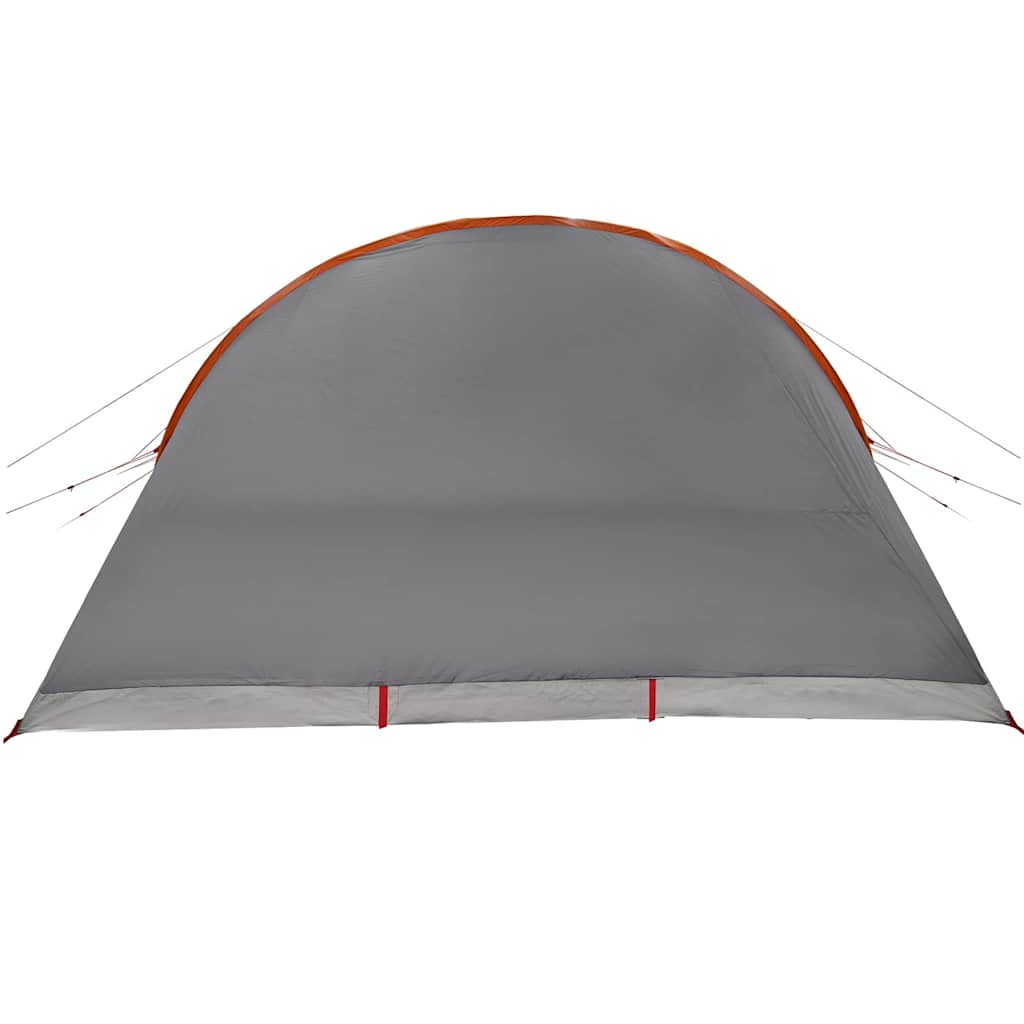 Tunnel telt til 8 personer Grå og orange 710 x 460 x 245 cm