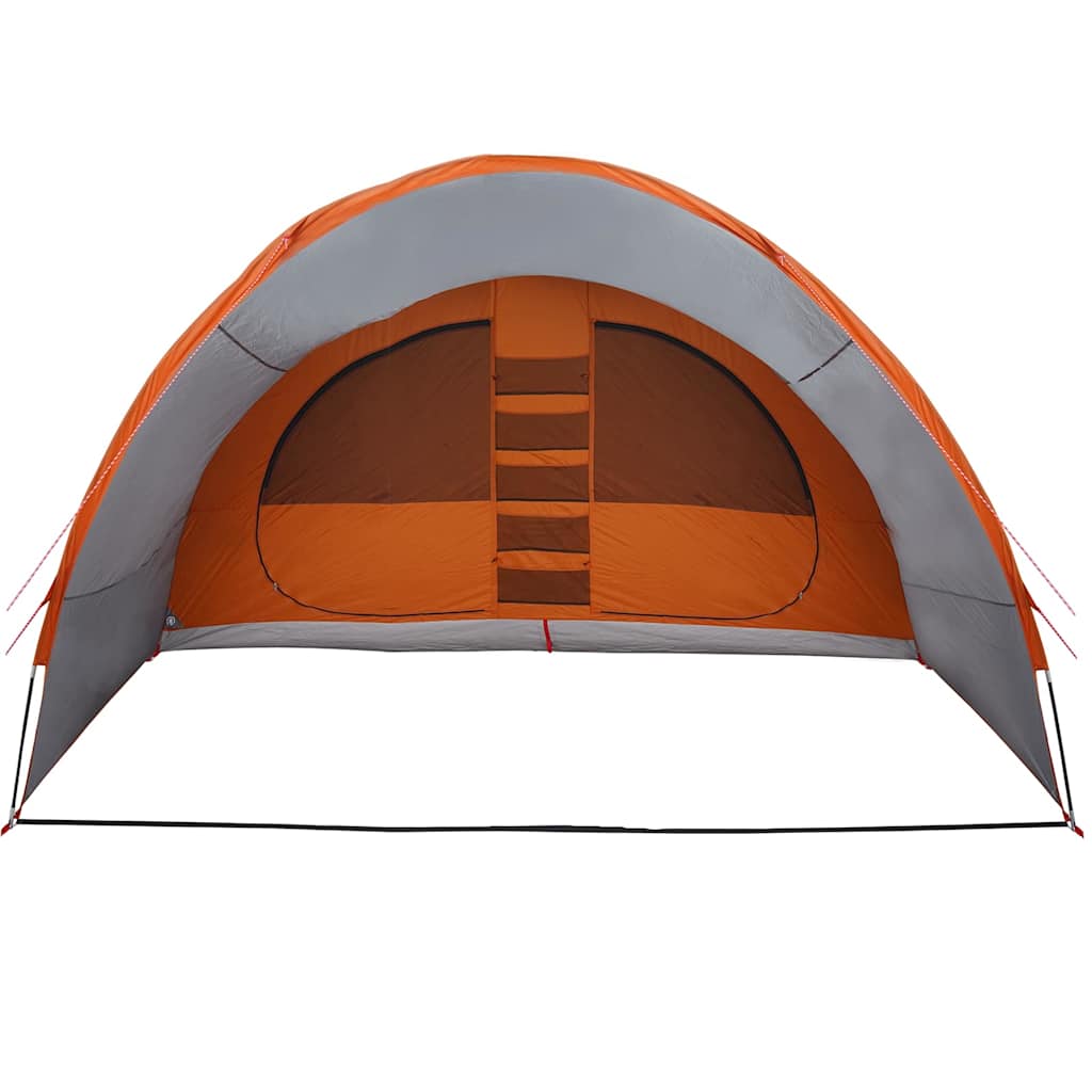 Tunnel telt til 8 personer Grå og orange 710 x 460 x 245 cm