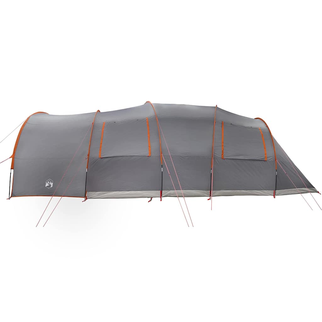 Tunnel telt til 8 personer Grå og orange 710 x 460 x 245 cm