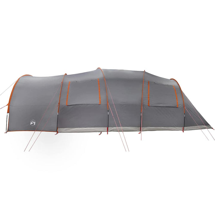 Tunnel telt til 8 personer Grå og orange 710 x 460 x 245 cm