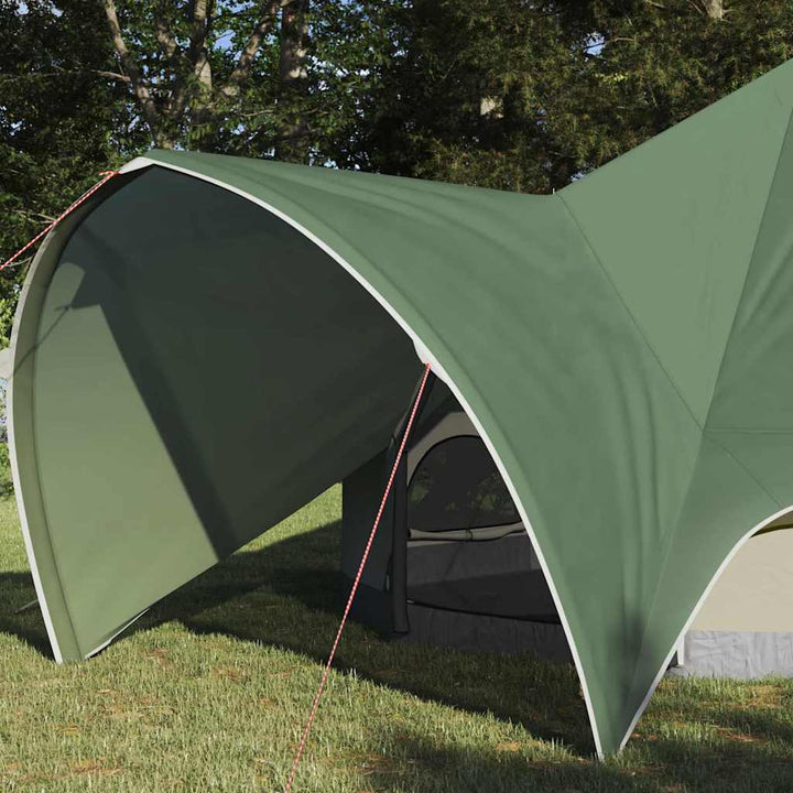Teepee Telt 3-Person 3-personers Grøn og Grå
