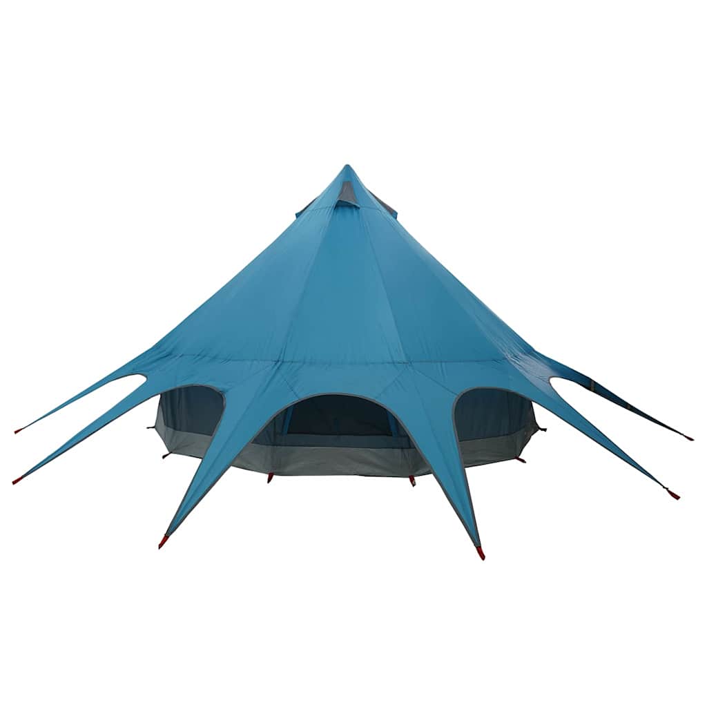 Teepee Telt 3-Person med tag Blå og grå 312 x 312 x 197 cm