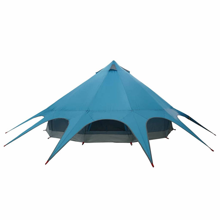 Teepee Telt 7-Personer med tag Blå og grå 600 x 600 x 347 cm