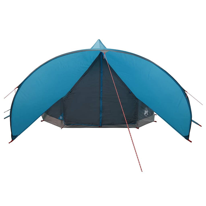 Teepee Telt 7-Personer med tag Blå og grå 600 x 600 x 347 cm