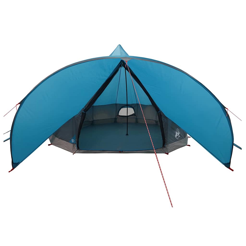 Teepee Telt 7-Personer med tag Blå og grå 600 x 600 x 347 cm