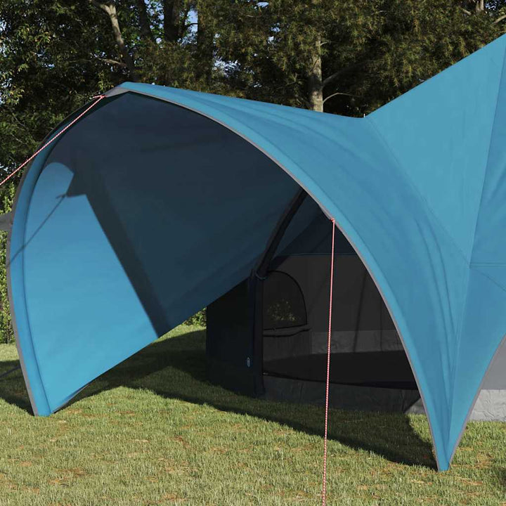 Teepee Telt 9-Personer 9-personers Blå og grå