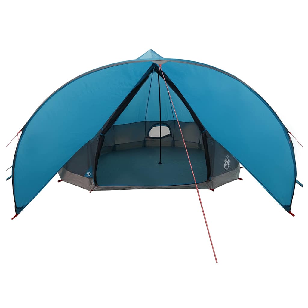 Teepee Telt 9-Personer med tag Blå og grå 502 x 502 x 297 cm