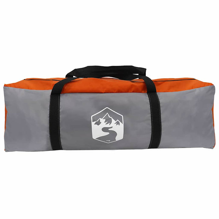 Teltehus til 7 personer Grå og orange 400 x 350 x 212 cm