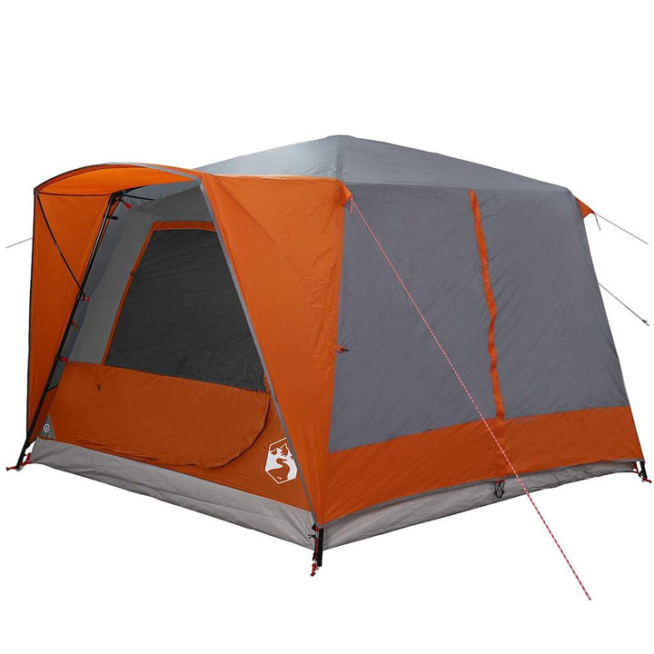 Teltehus til 7 personer Grå og orange 400 x 350 x 212 cm