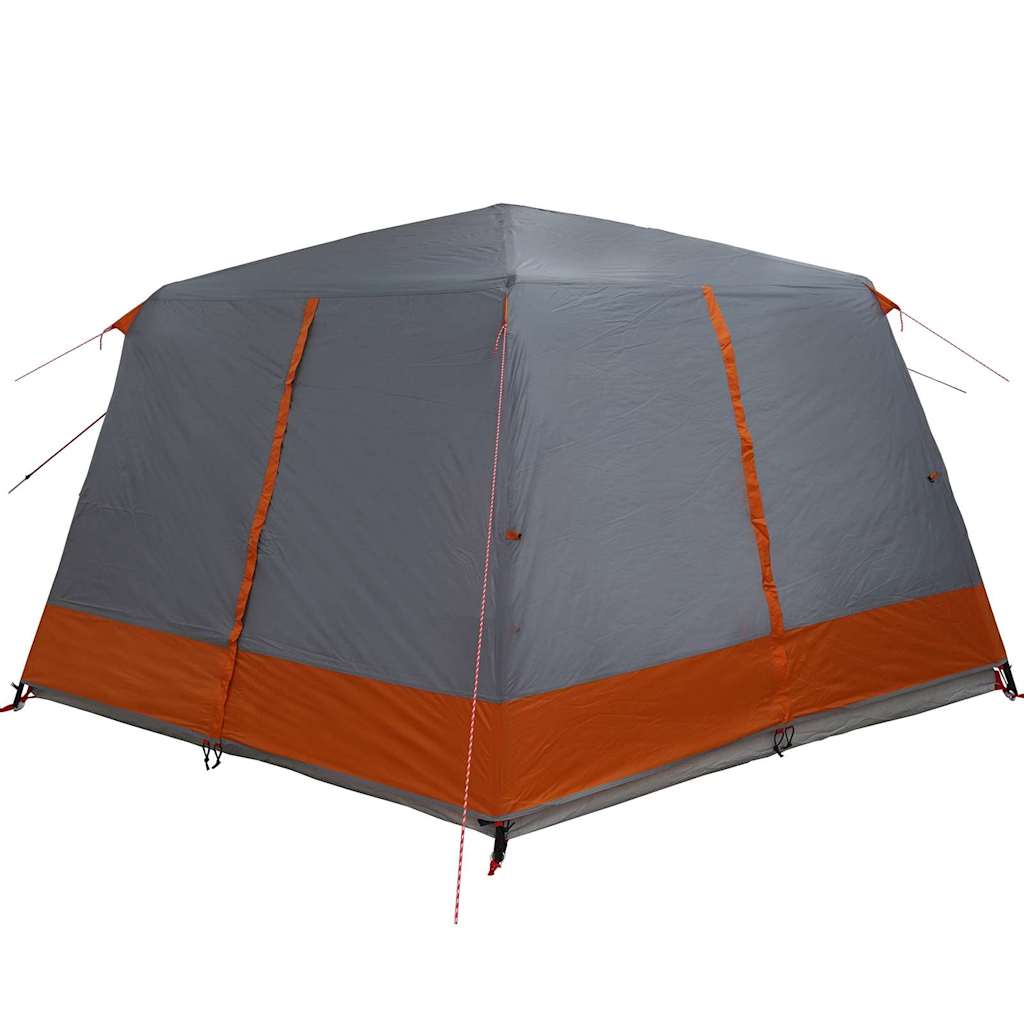 Teltehus til 7 personer Grå og orange 400 x 350 x 212 cm