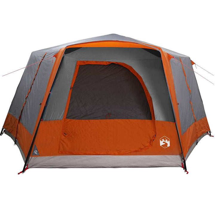 Teltehus til 7 personer Grå og orange 400 x 350 x 212 cm