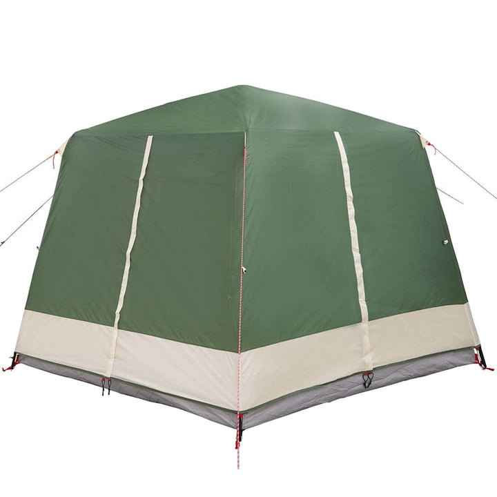 Cabin Tent 5-Person med tag Grøn og Hvid 333 x 317 x 194 cm