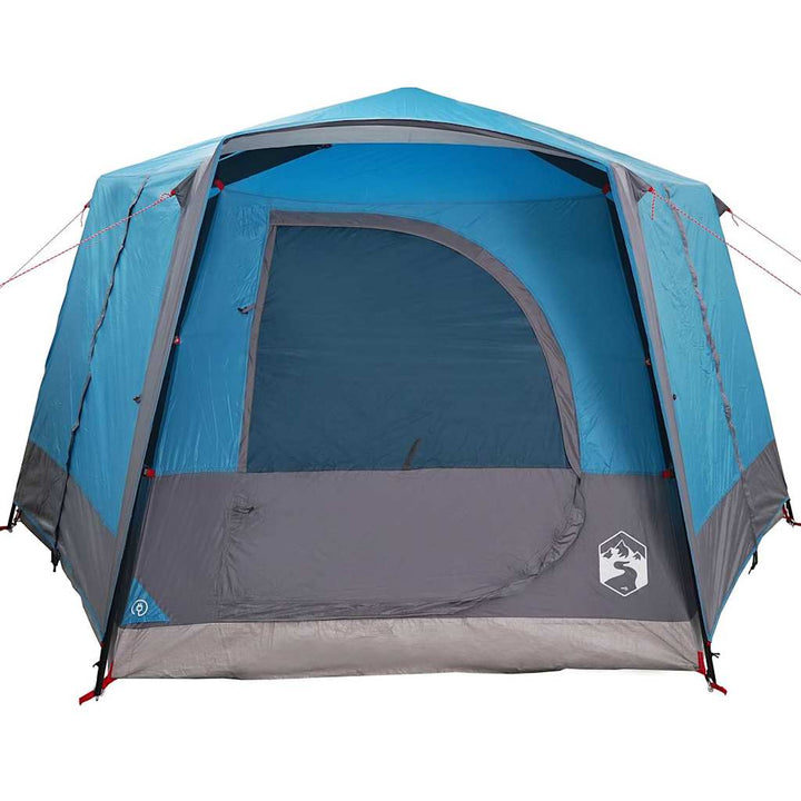Cabin Tent 5-Person med tag Blå og grå 333 x 317 x 194 cm